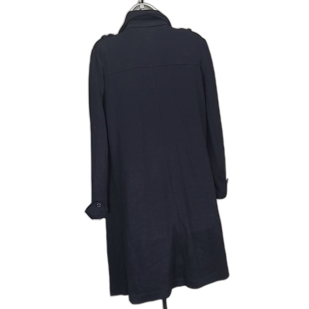 BB Dakota Steve Madden Duster Trench Knit jacket coat W/ S Black BM30502N NWT - Picture 3 of 13